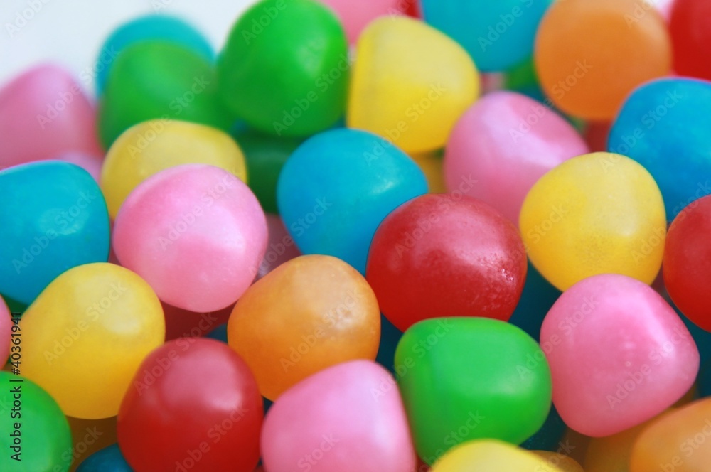 Bonbons colorés Bonbons colorés