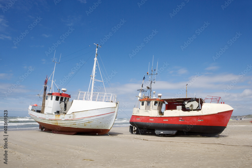 Fototapeta premium Boats