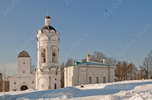 Moscow. St. George Bell Tower in Manor Kolomenskoe