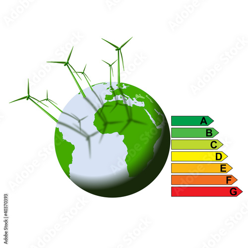 énergie éolienne pour la terre