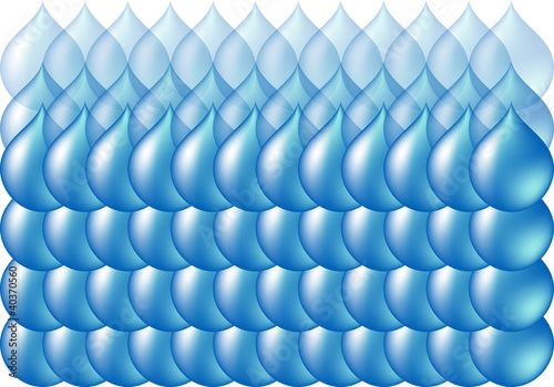 blue drops background