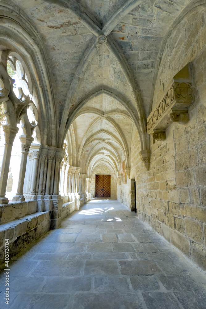 Monastery of Santa Maria de Poblet cloister