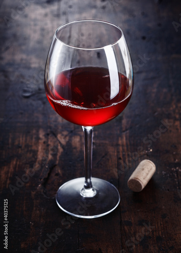 Dark red Wine photo