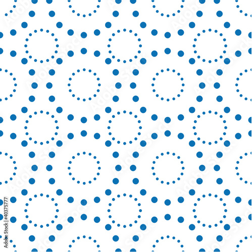 blaue punkte muster