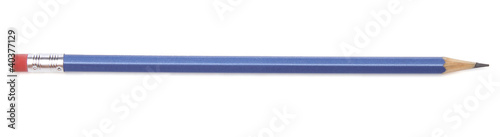 Pencil over white background photo