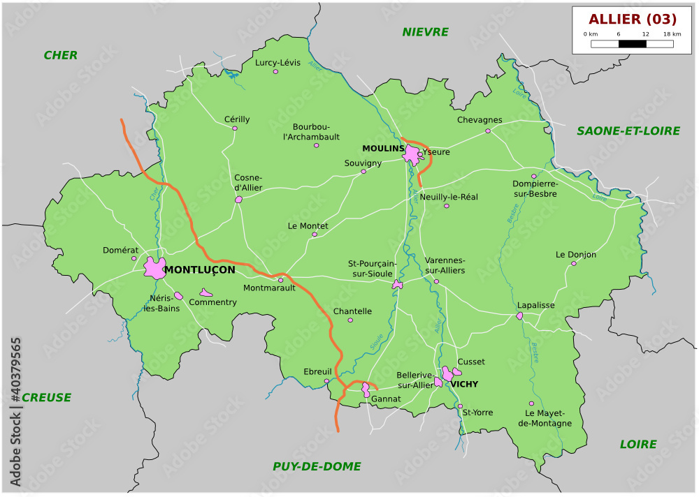 Obraz premium 03 - Allier