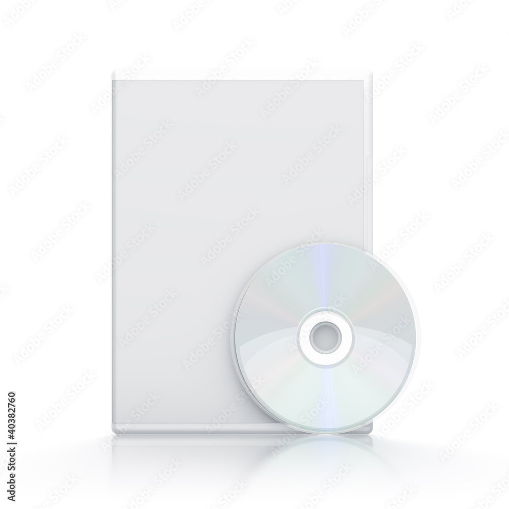 White package with CD - DVD White package with CD - DVD