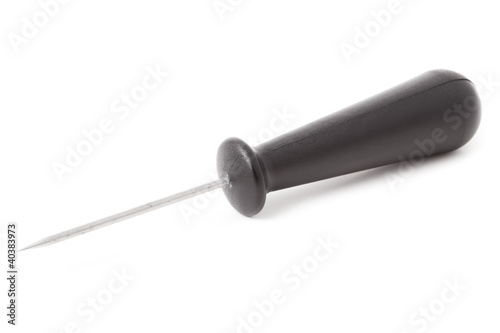 Bild auf Leinwand The awl, isolated on a white background
