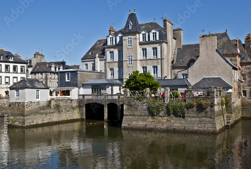 Pont habité , Landerneau photo
