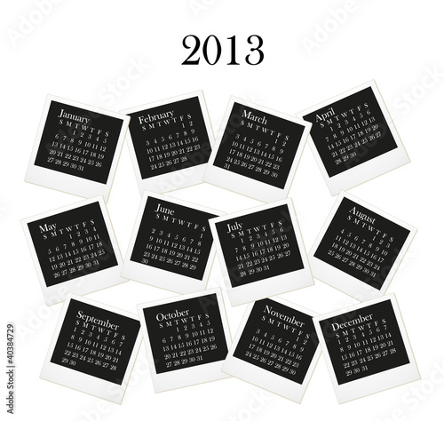 calendar 2013 - photo