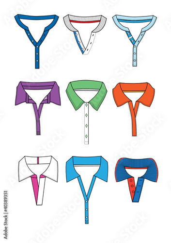 collars for polo and tees