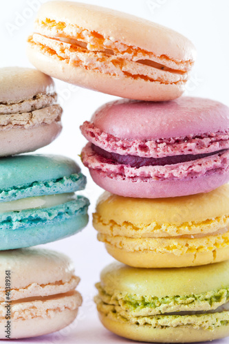 Colorful macaroons