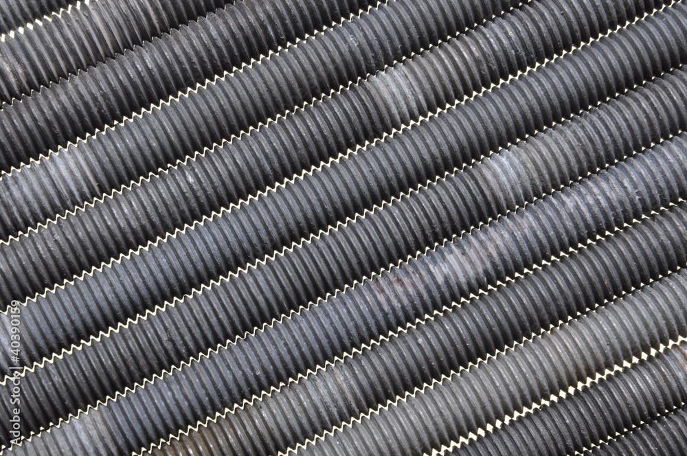 Threaded bolts, components of steel construction