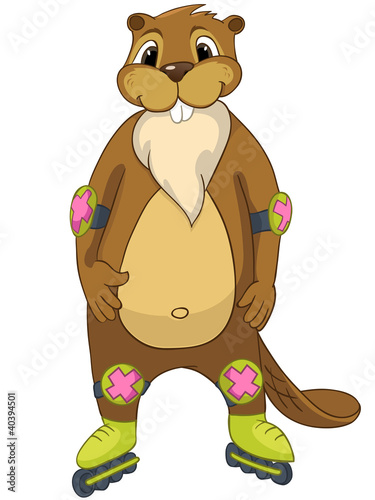 Beaver CREES. Look for Funny Beaver by Keyword "CREES".