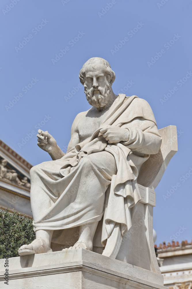 The ancient Greek philosopher Platon