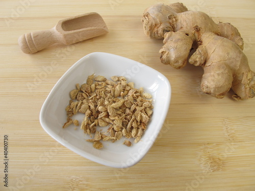 Ingwerwurzelstock, Zingiberis rhizome photo