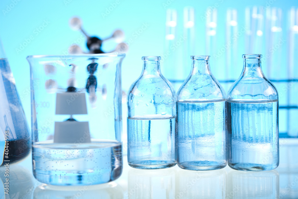 Glass in laboratory Glass in laboratory