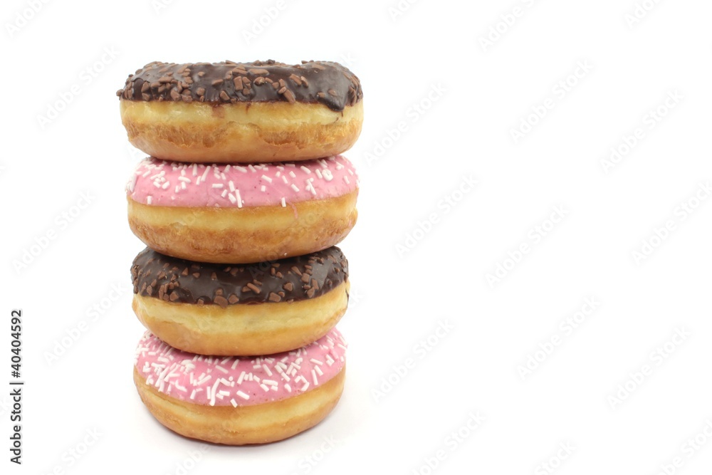 Stacked donuts Stacked donuts