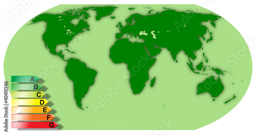 mappe monde écologique