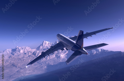 A passenger plane © Kovalenko I