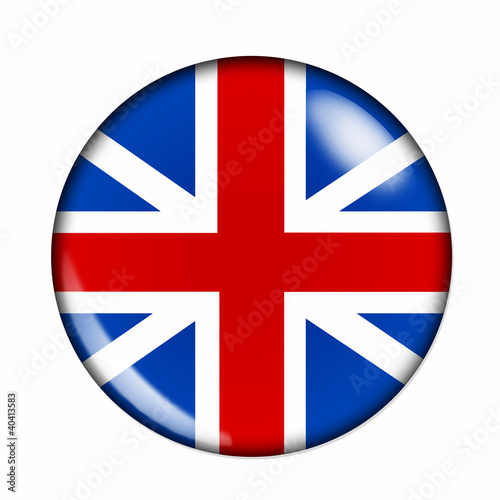 Button flag of Great Britain