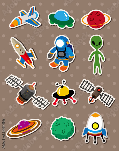 space stickers © notkoo2008