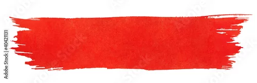 Panel kuchenny z motywem Red stroke of paint brush