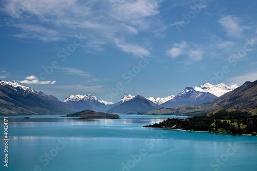 Bergmassiv und See Lake Wakatipu © cmfotoworks