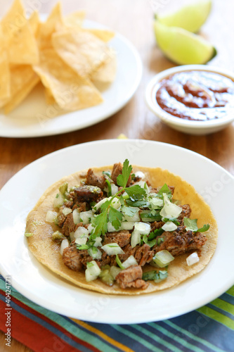 Beef Tostada