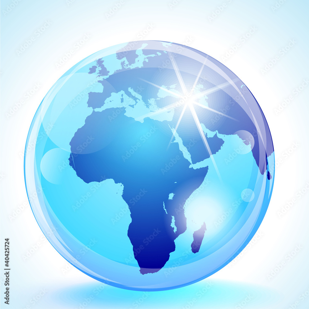 Europe, Africa & the Middle East Globe
