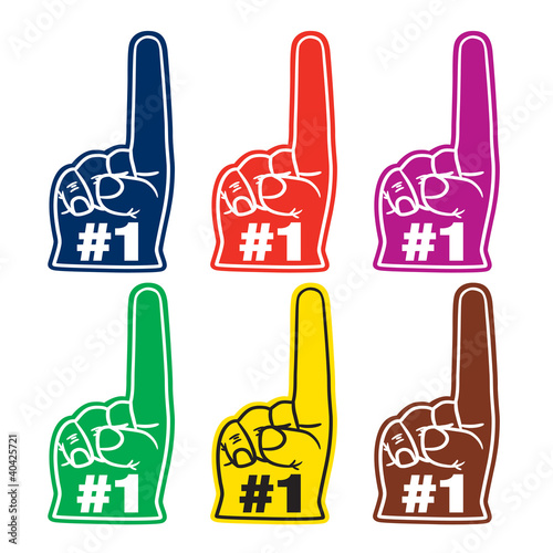 Go Team Go! Number One Foam Hand Set