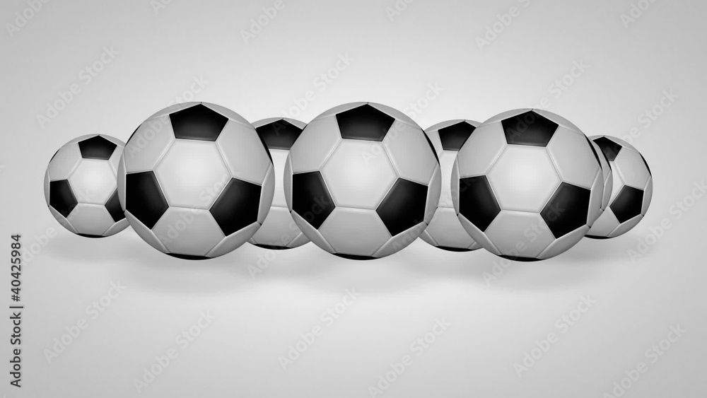 3D football bounce 05