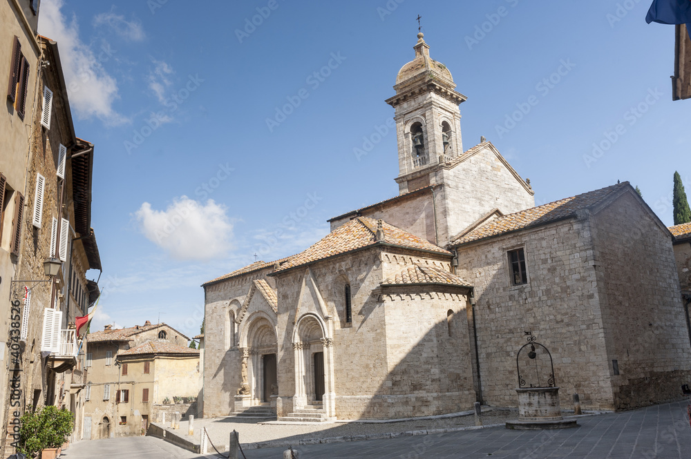 San Quirico d'Orcia (Tuscany), church