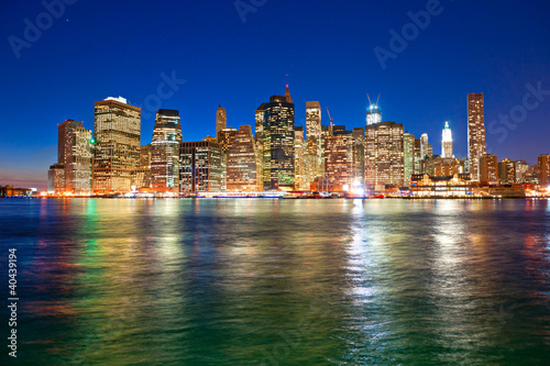 Obraz na płótnie Manhattan, New York City. USA. w salonie