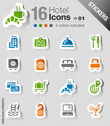 Stickers - Hotel icons