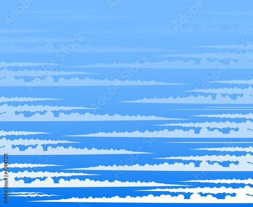 Cloud background vector