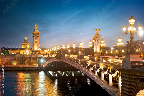 Pont Alexandre 3 - Paris - France © Production Perig
