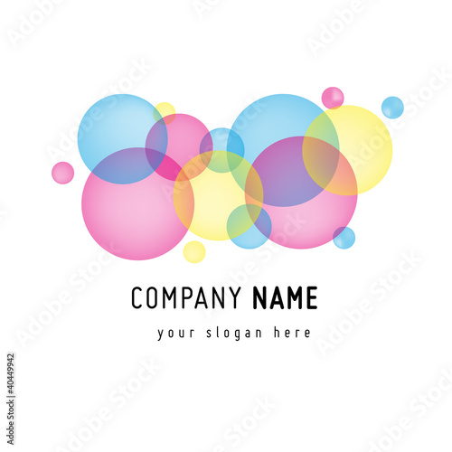 Bubble Logo template