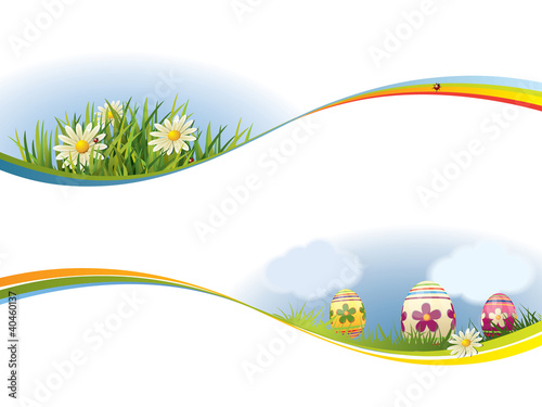 Spring banner