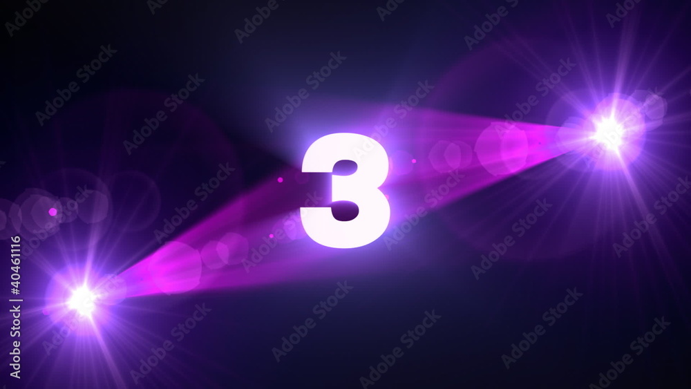 321 purple flare background