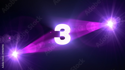 321 purple flare background