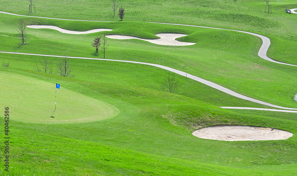 Fototapeta premium golf