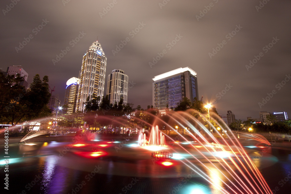 Fototapeta premium skyscraper modern building