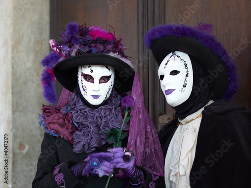 Costume in Venice carnival