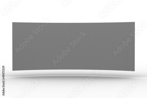 Wallpaper Mural 3d blank billboard on white background Torontodigital.ca