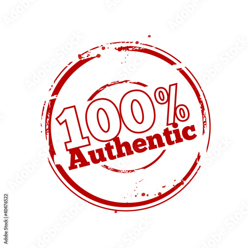 timbre 100% authentique