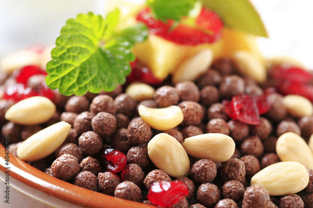 Cereal chocolate balls Cereal chocolate balls