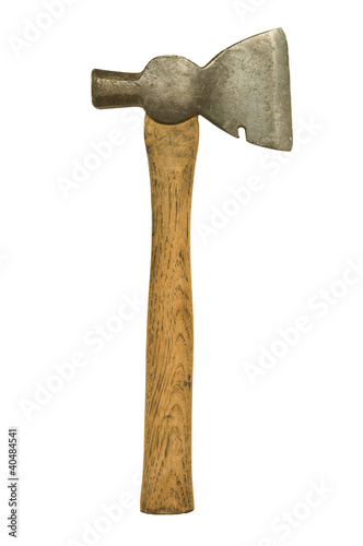 Hatchet or Ax on White