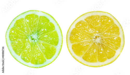 Foto Fresh slice of Lemon