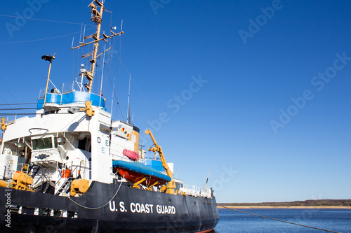 Canvas Print Coast Guard Boat